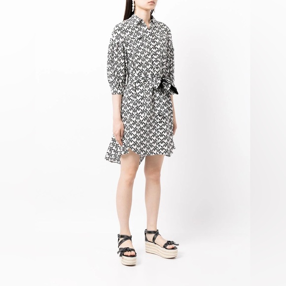 Diane Von Furstenberg Paige Trellis Dress - Picture 7 of 8